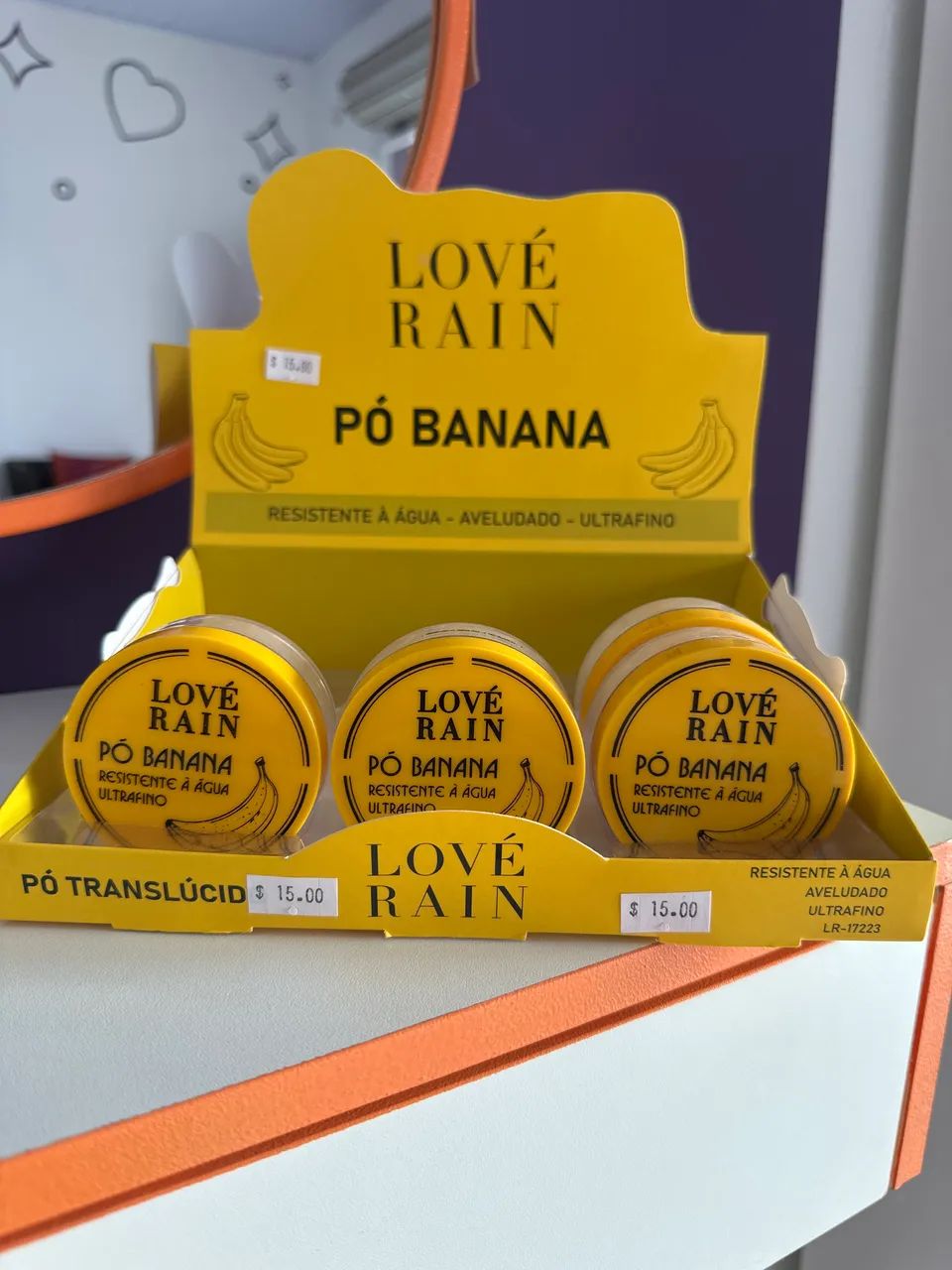 Pó banana lové Rain