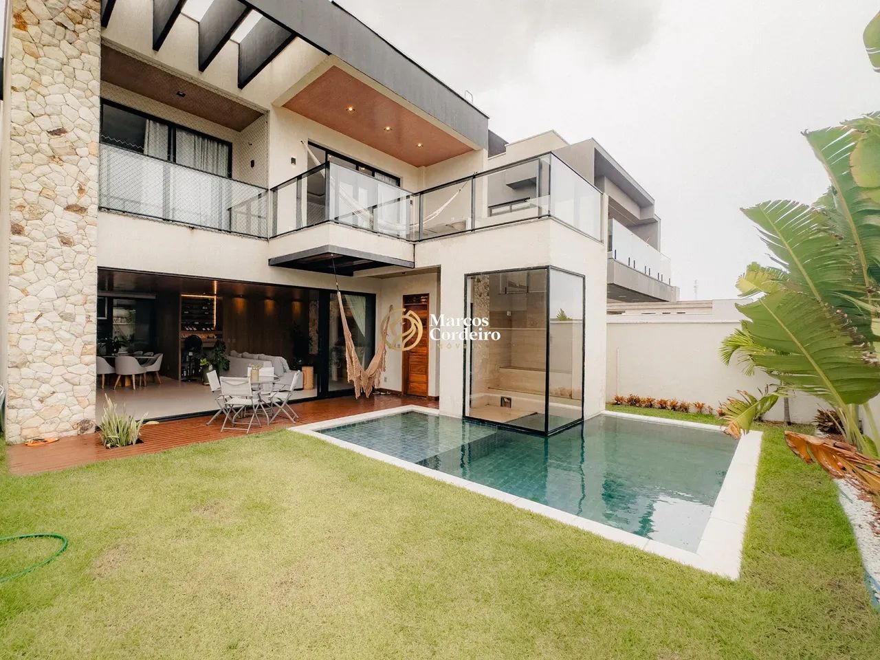 Casa PORTEIRA FECHADA No Terras Alphaville Ceará, com sauna  em Cidade Alpha - Eusébio - C - Foto 7