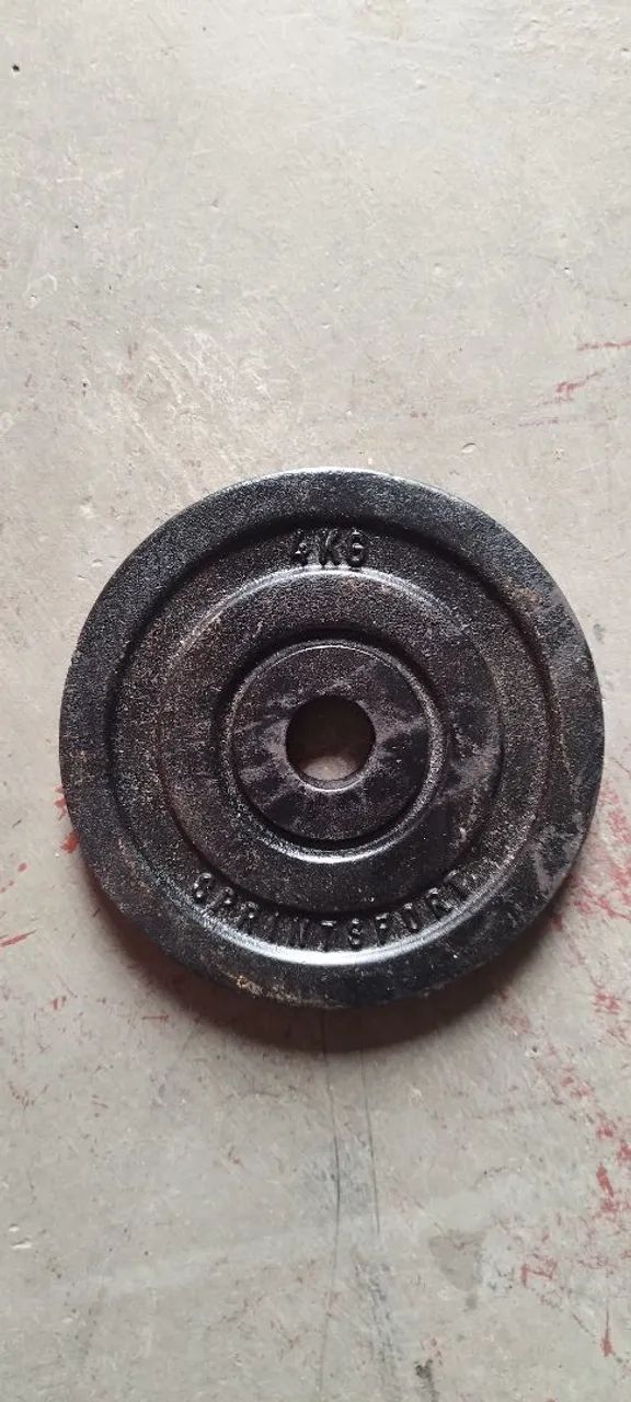 Anilhas peso musculação  - Foto 2