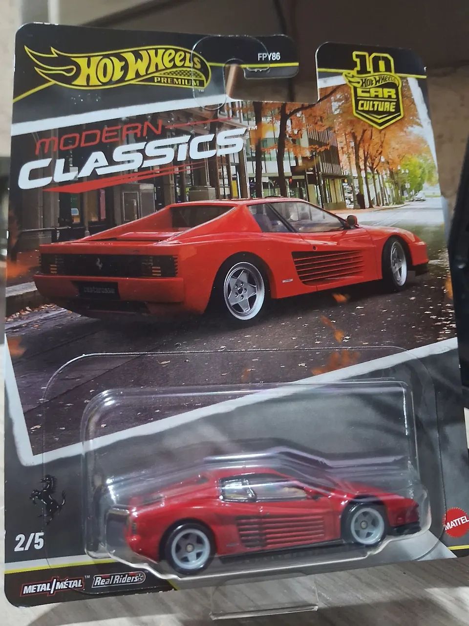 Ferrari testarossa hotwheels Premium 
