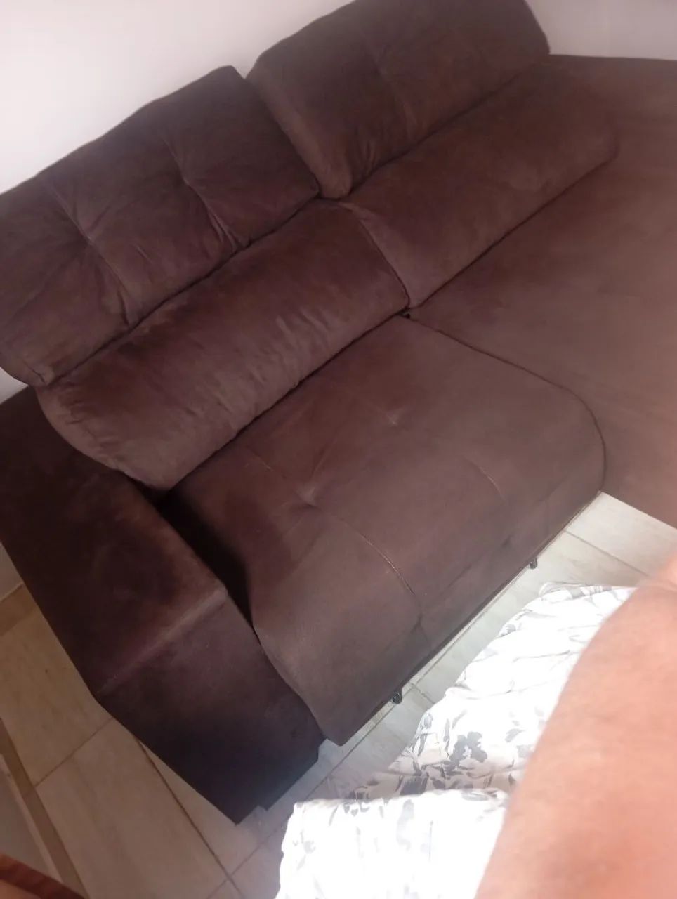 Sofá cama 3/2 lugares Reclinável  - Foto 4