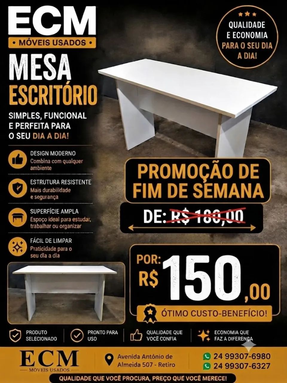 Ecm móveis usados 