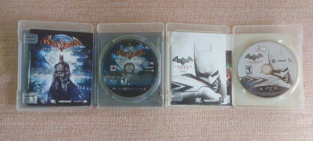 Kit BATMAN ARKHAM CITY+ ARKHAM ASYLUM  - Foto 3