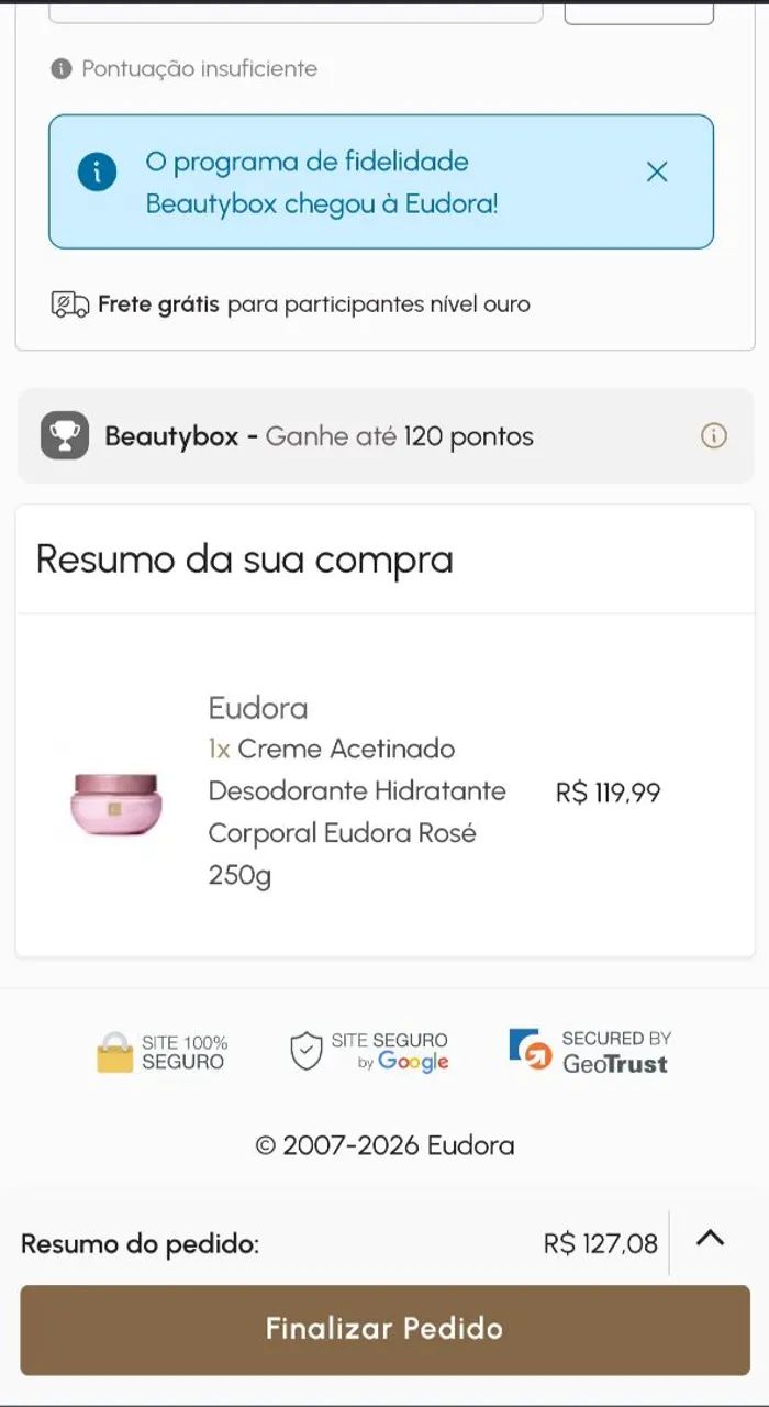 Creme acetinado rose - Foto 2