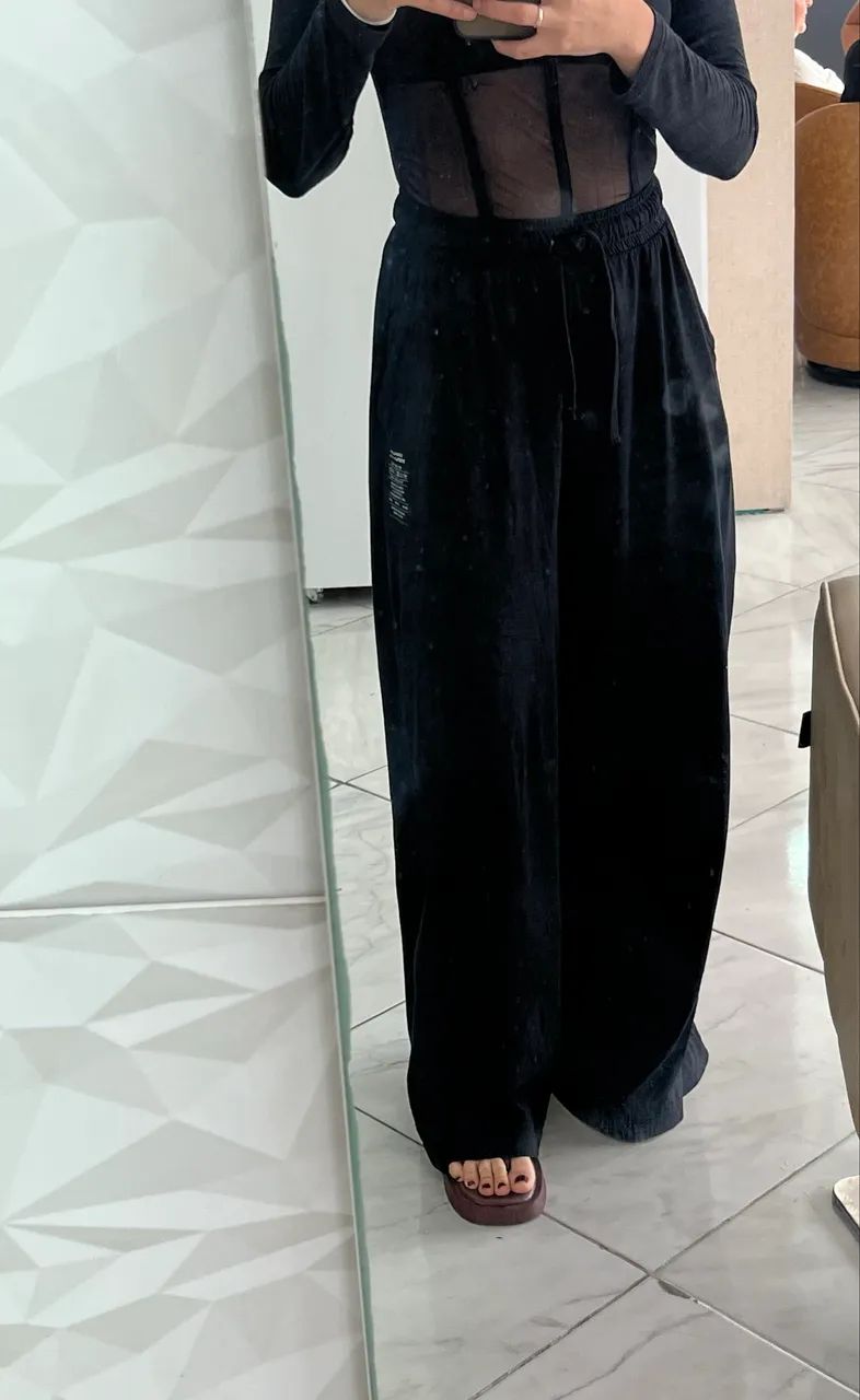 Calça Osklen modelo Amassada Nova - Foto 3