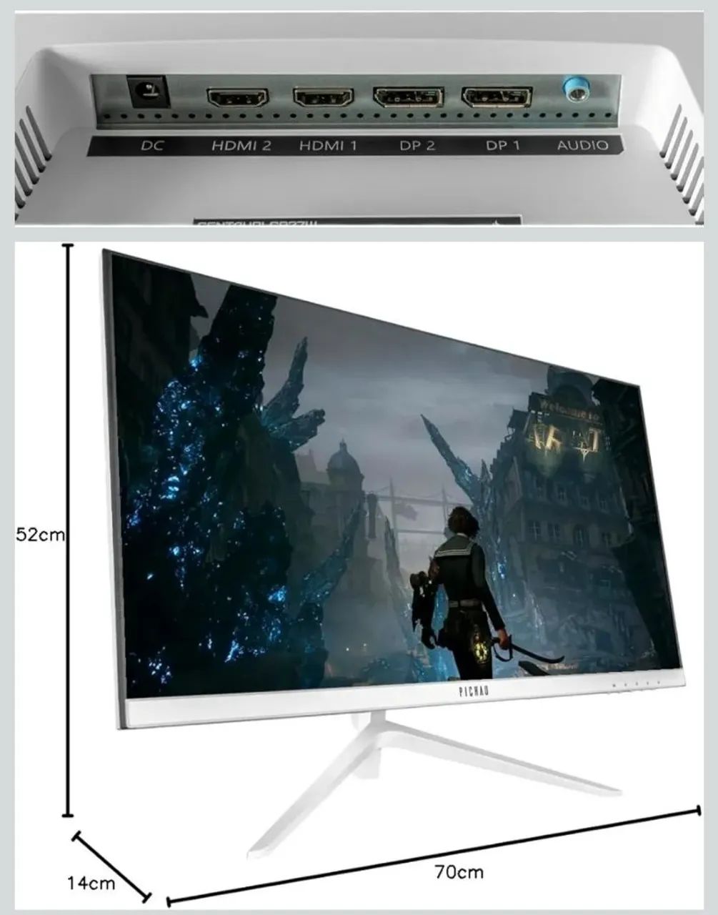 Monitor Gamer 165hz 27 Pol Pichau Centauri Cr27 Ips - Foto 2