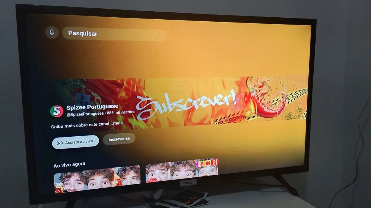 Vendo televisão 32 polegadas smart TCL 