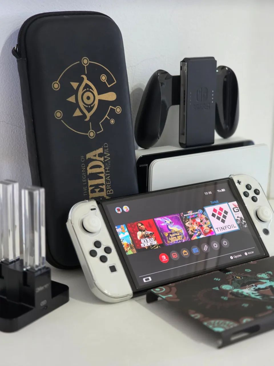 Nintendo Switch OLED Desbloqueado  - Foto 4