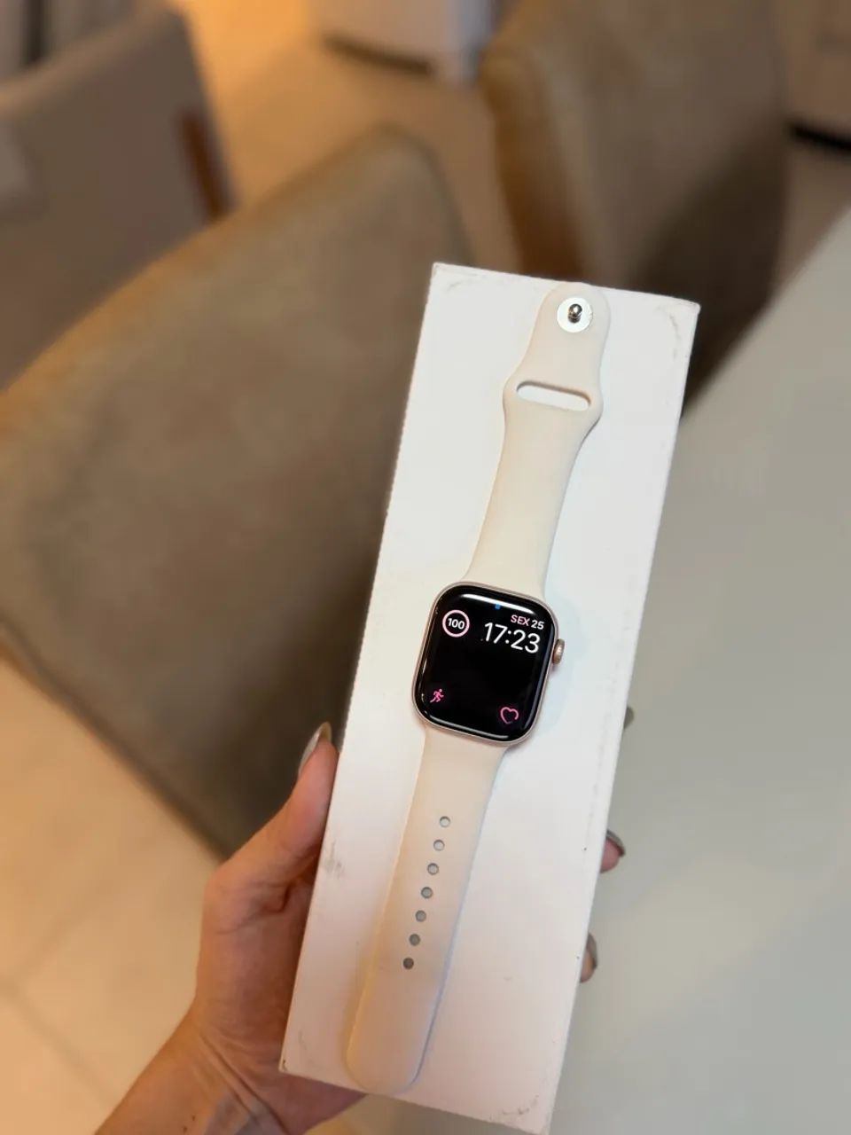Apple Watch Séries 11 | 42mm - Ouro Rosa 