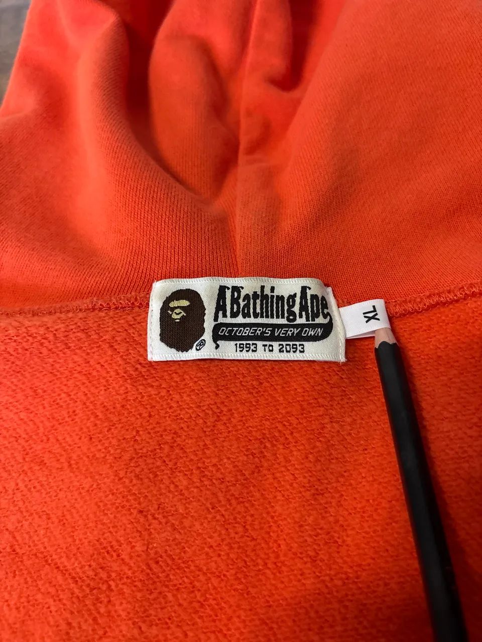 Bape x OVO College Pullover Hoodie - Foto 3