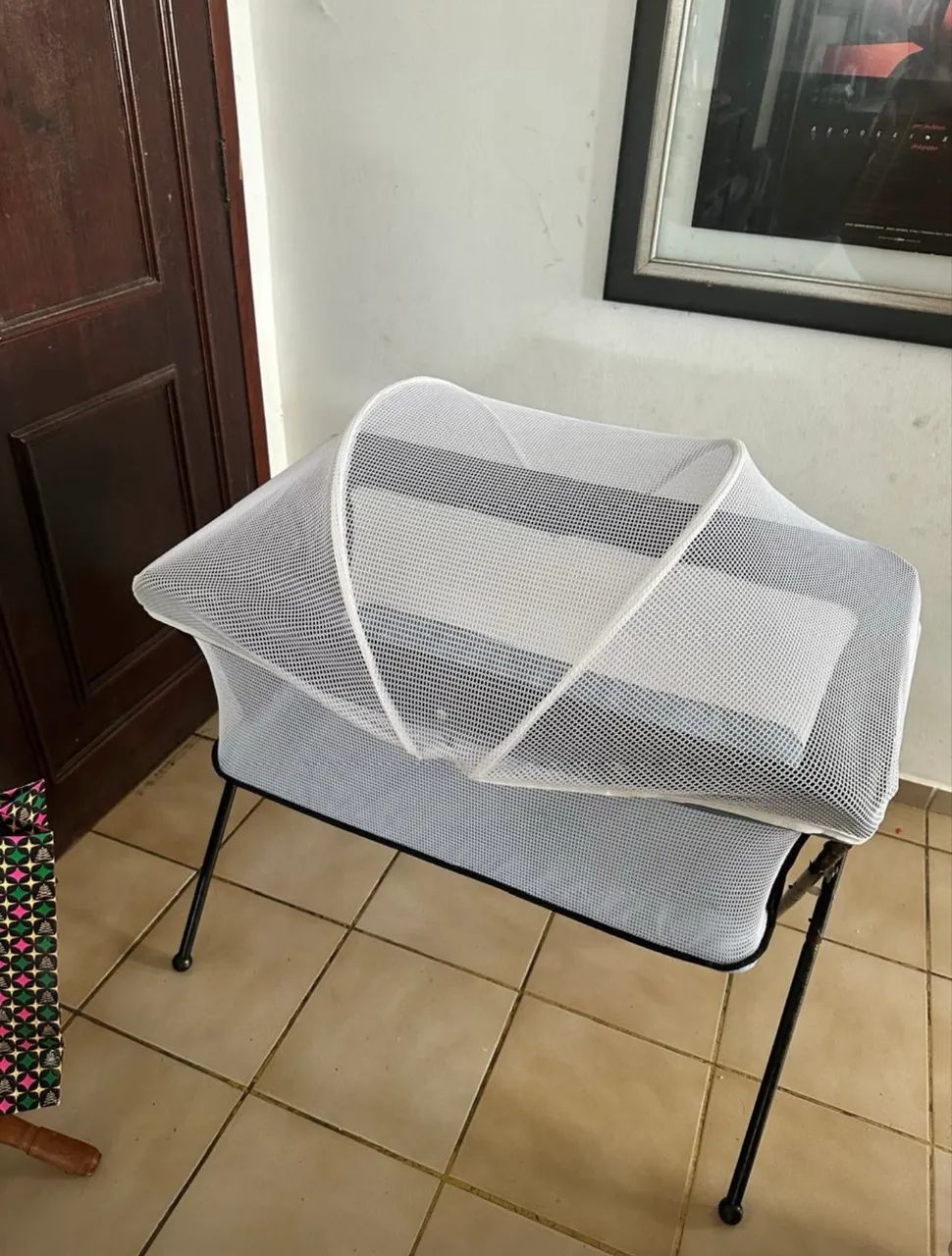Berço co-leito retrátil 