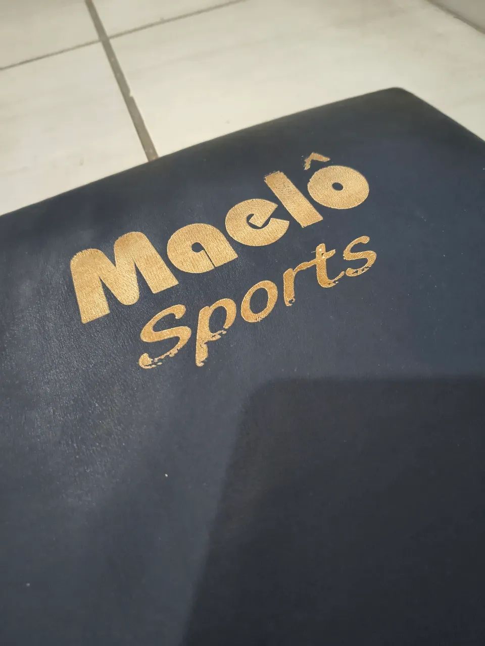 Colchonete de ginástica Maelô Sports 90x60cm (azul marinho)