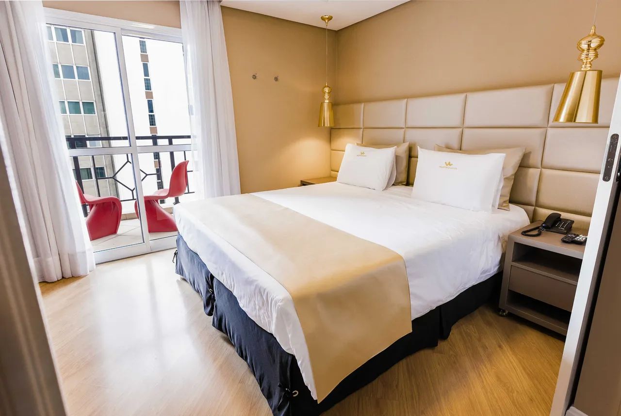 Apartamento para aluguel com 59 metros quadrados com 1 quarto no Batel - Curitiba - PR- co - Foto 3