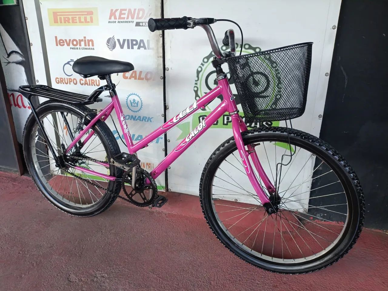 BICICLETA ARO 24 COM DOCUMENTAÇÃO 