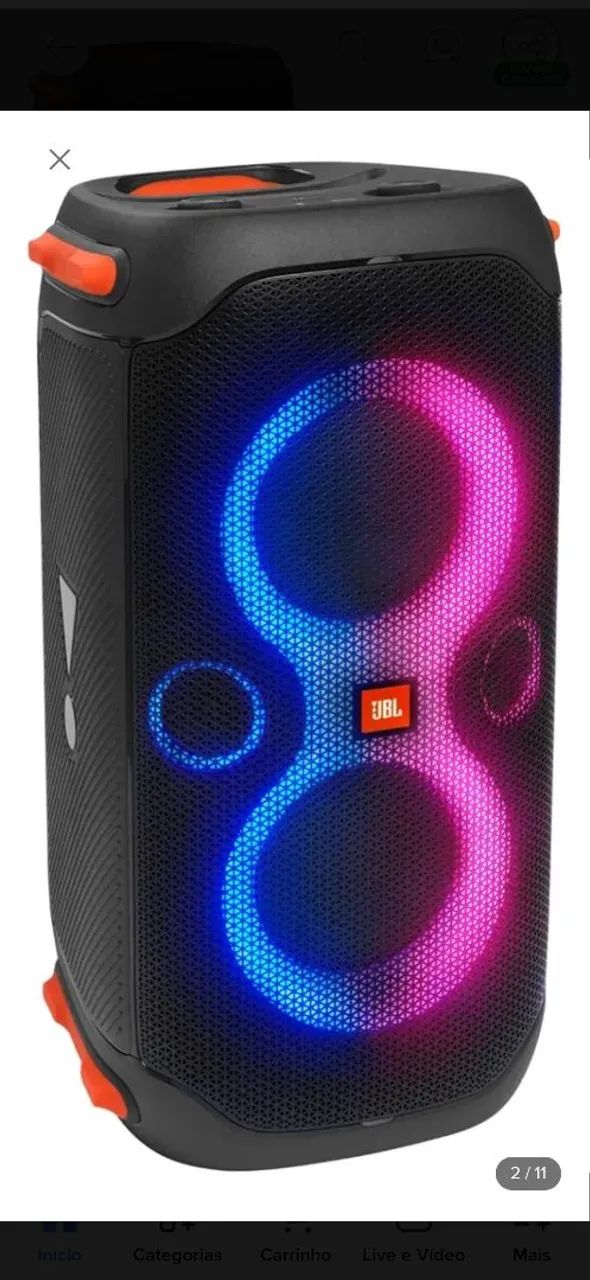 Vendo caixa jbl partybox - Foto 2