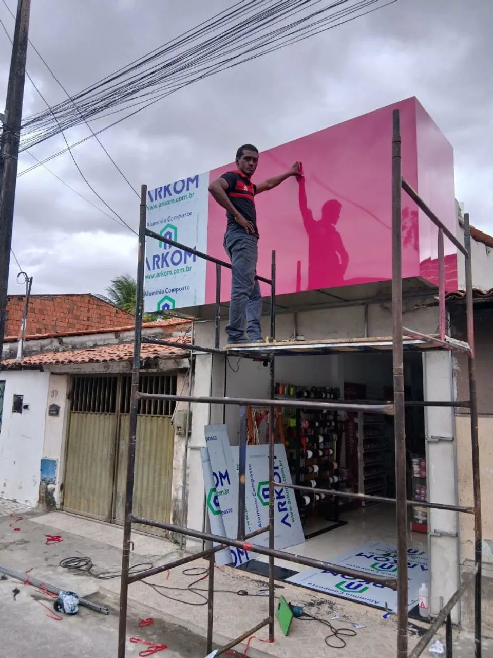 Toldos e fachadas em ACM  - Foto 3