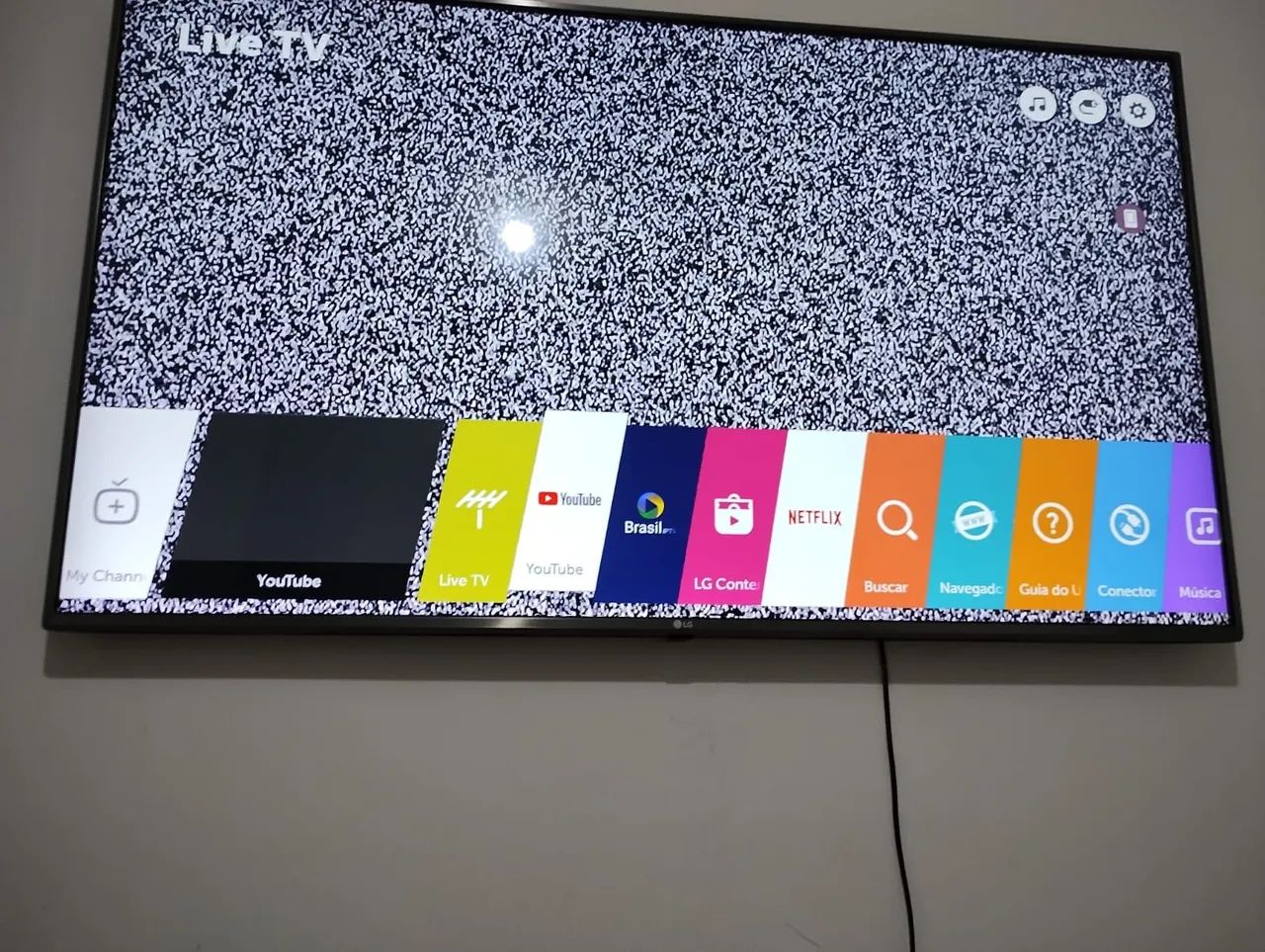 TV LG 55 Polegadas 4K Smart - Completa - Foto 3