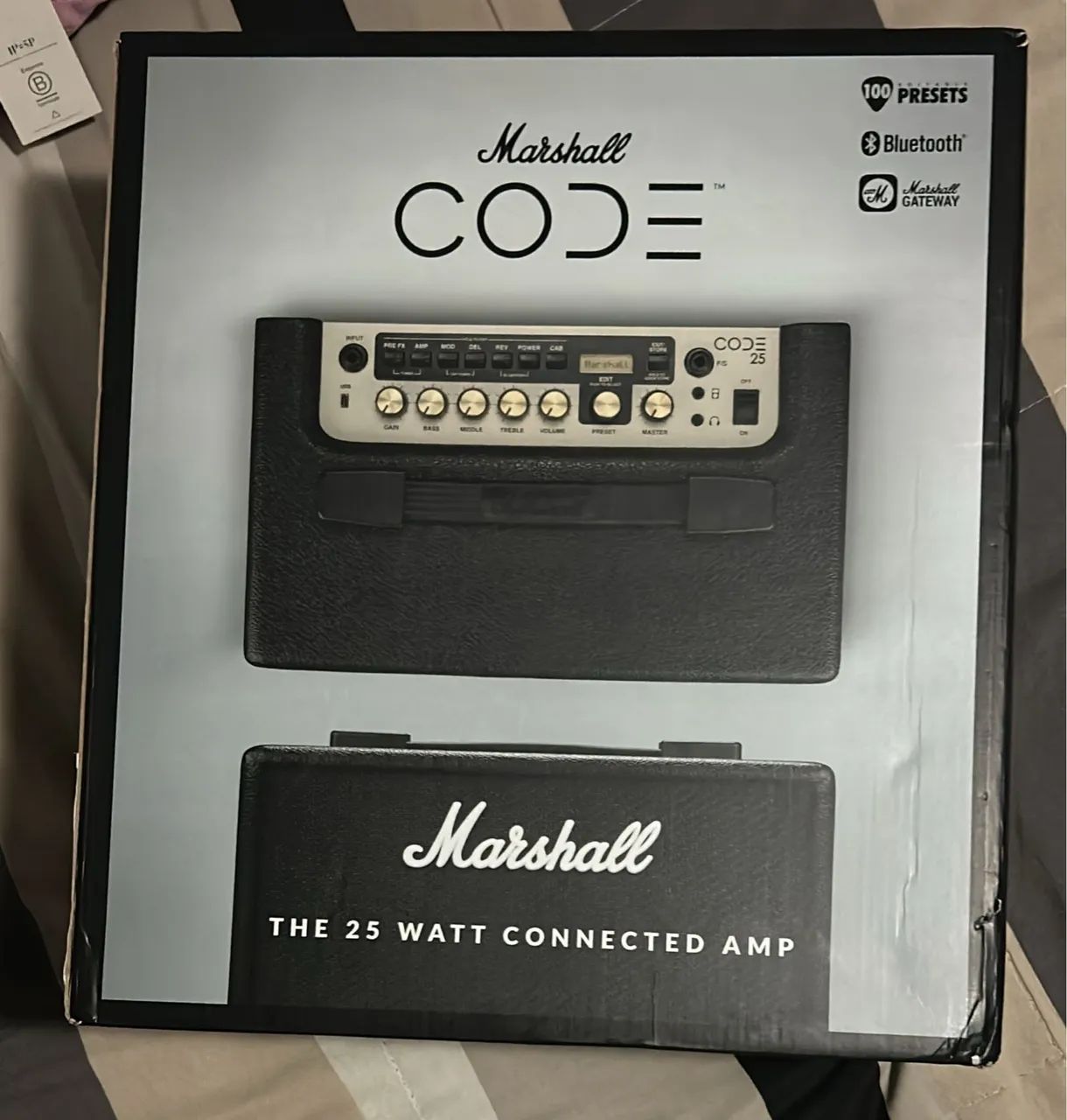 amplificador de guitarra da Marshall, modelo Marshall CODE 25.