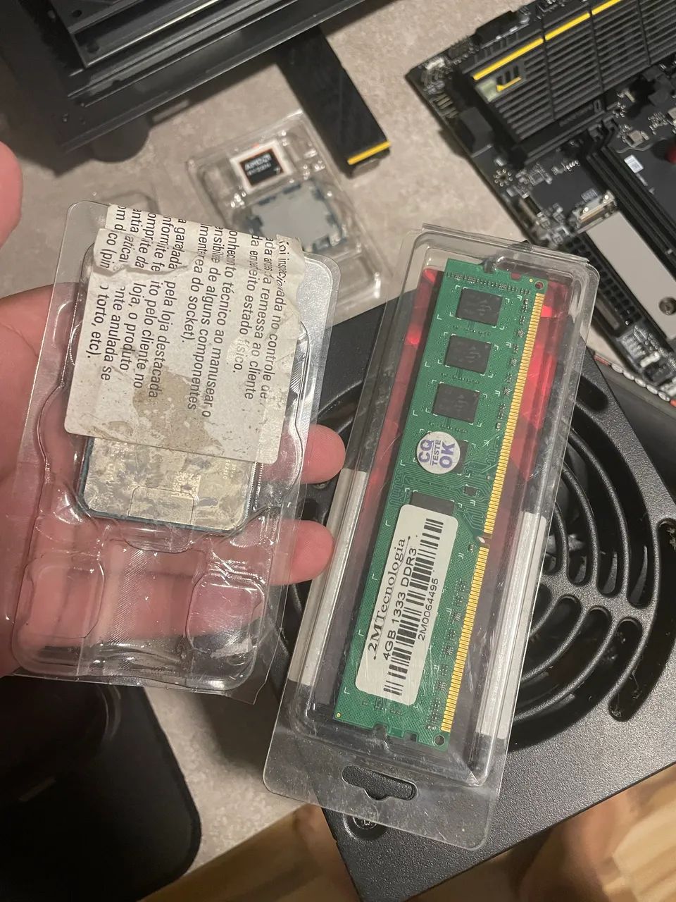 Kit athlon 320ge+ ddr4 4gb