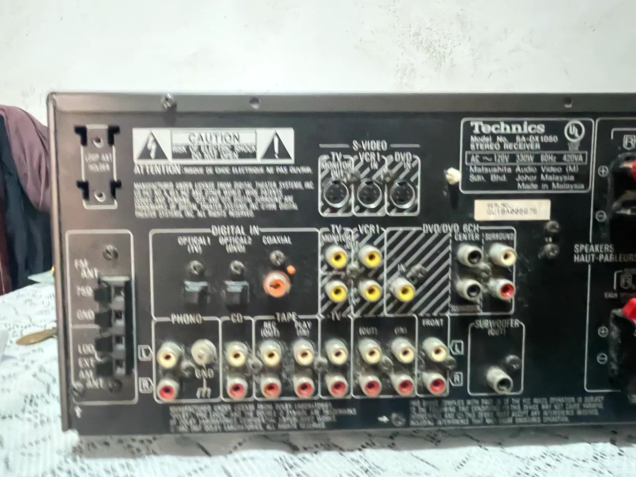 Receiver Technics SA-DX 1050  - Foto 4