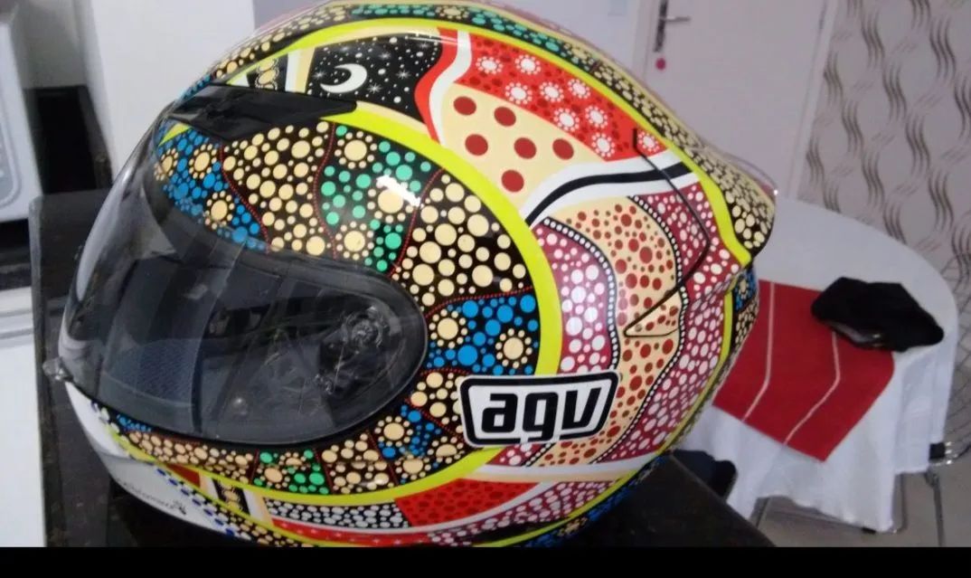 Capacete AGV sem detalhes - Foto 2
