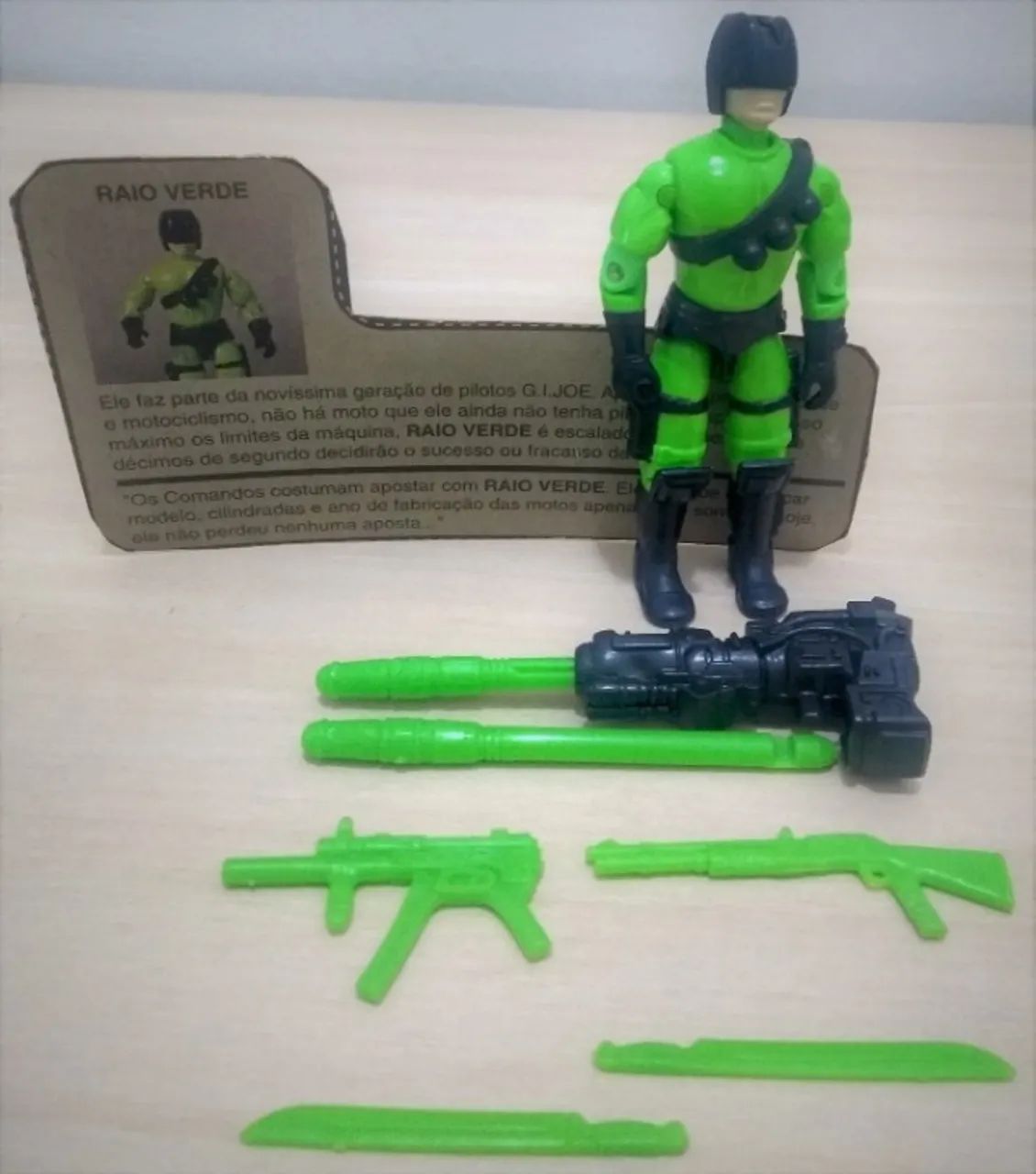 Comandos em ação - Raio Verde
