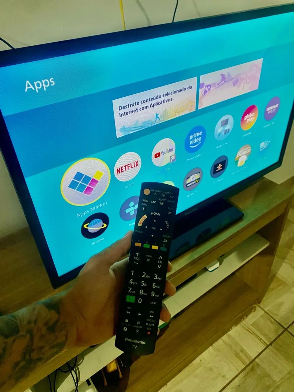 Televisão smart 32 Panasonic 
