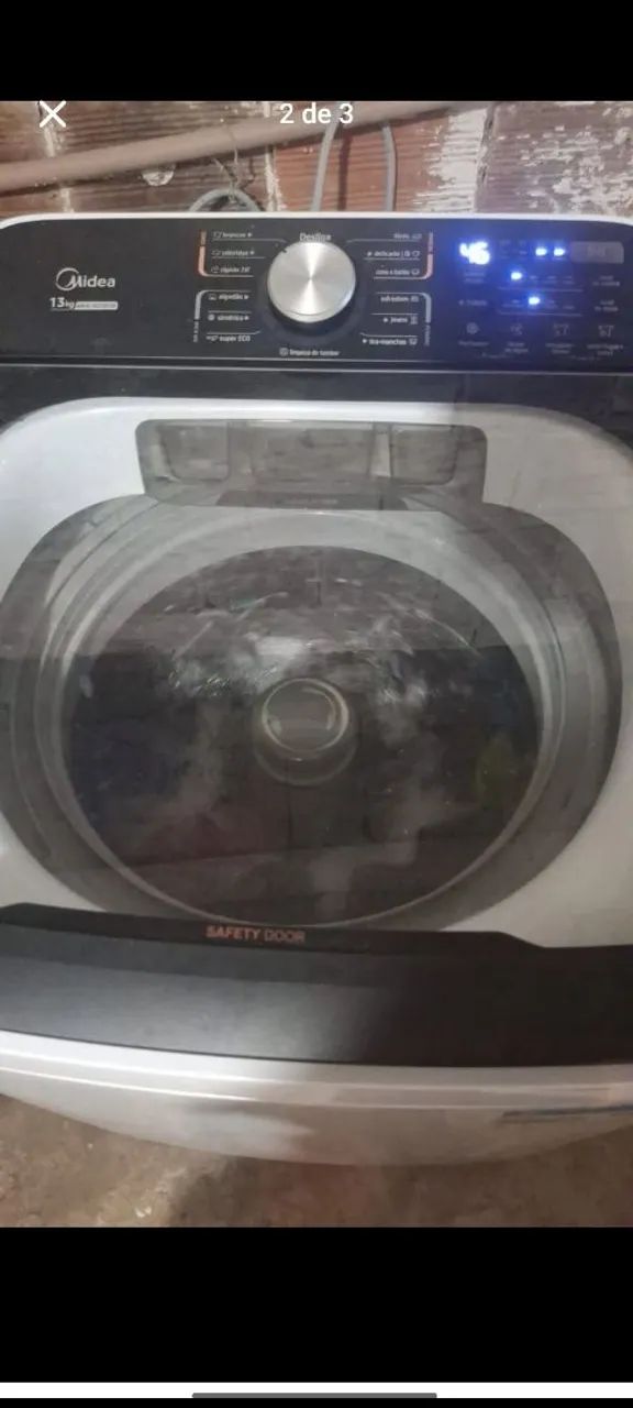 Máquina de lavar Midea - funcionando perfeitamente 