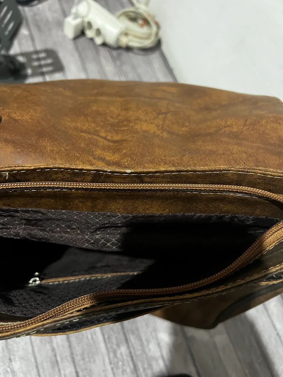 Bolsa couro de boi original  - Foto 3