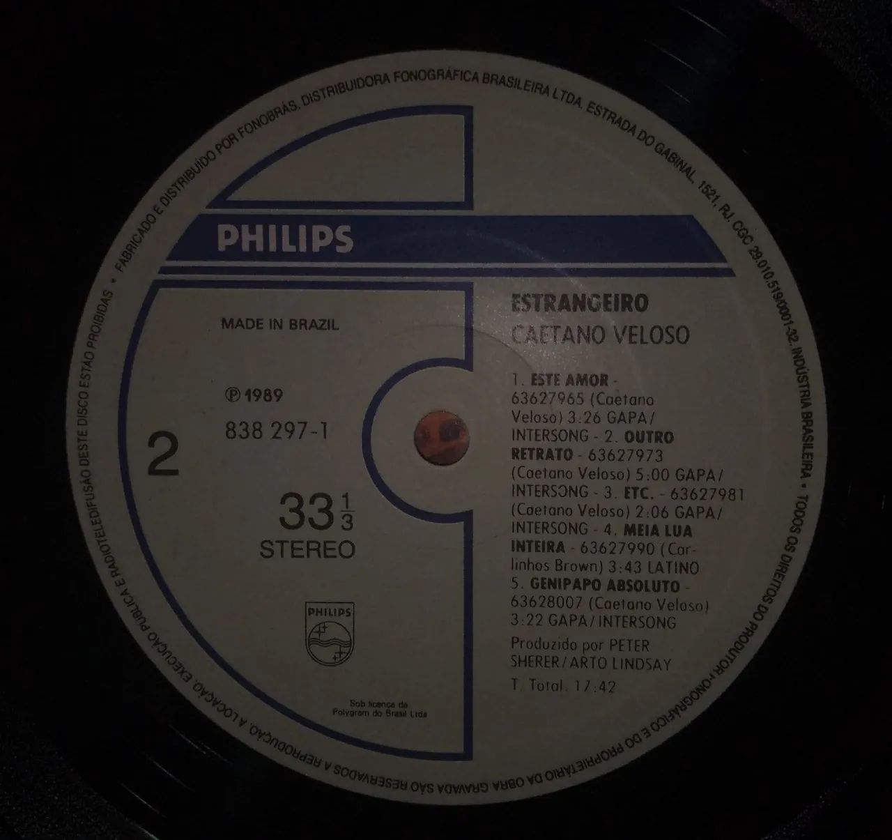 Vinil Caetano 'Estrangeiro' - Foto 4