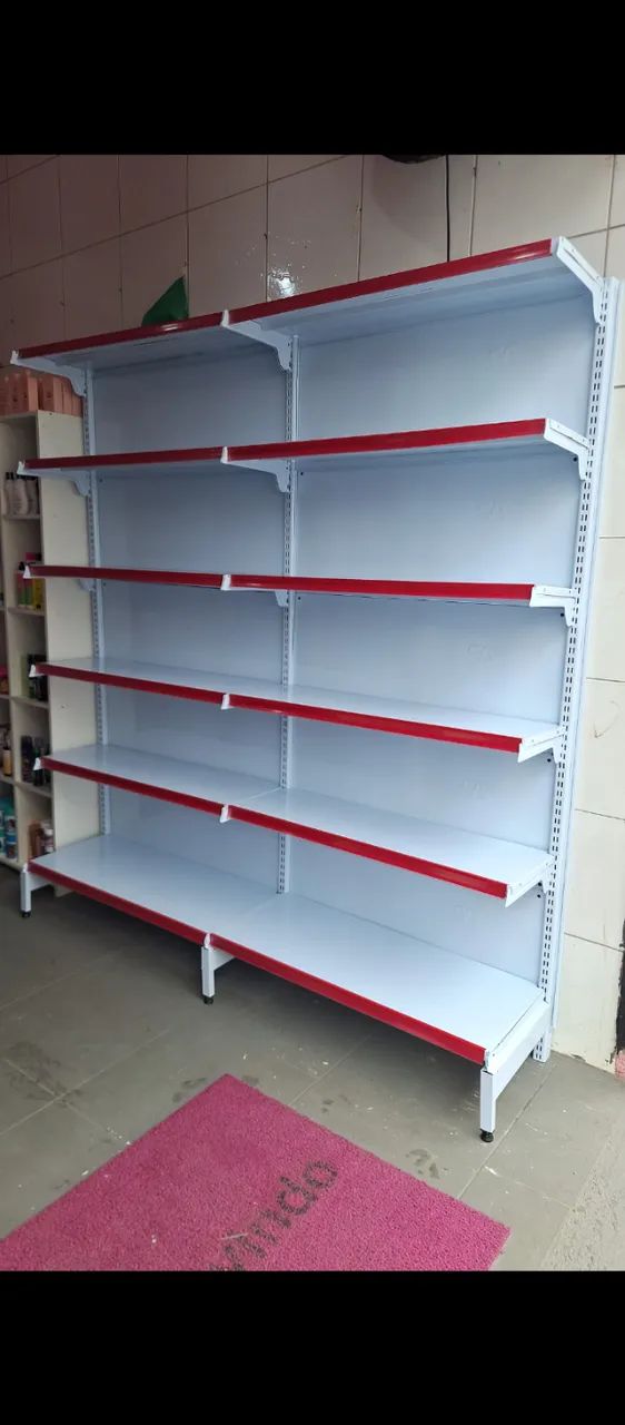 GONDOLA DE PAREDE ALT 2 MTS 6 PRAT CADA MODULO SO R$ 990.00  - Foto 3
