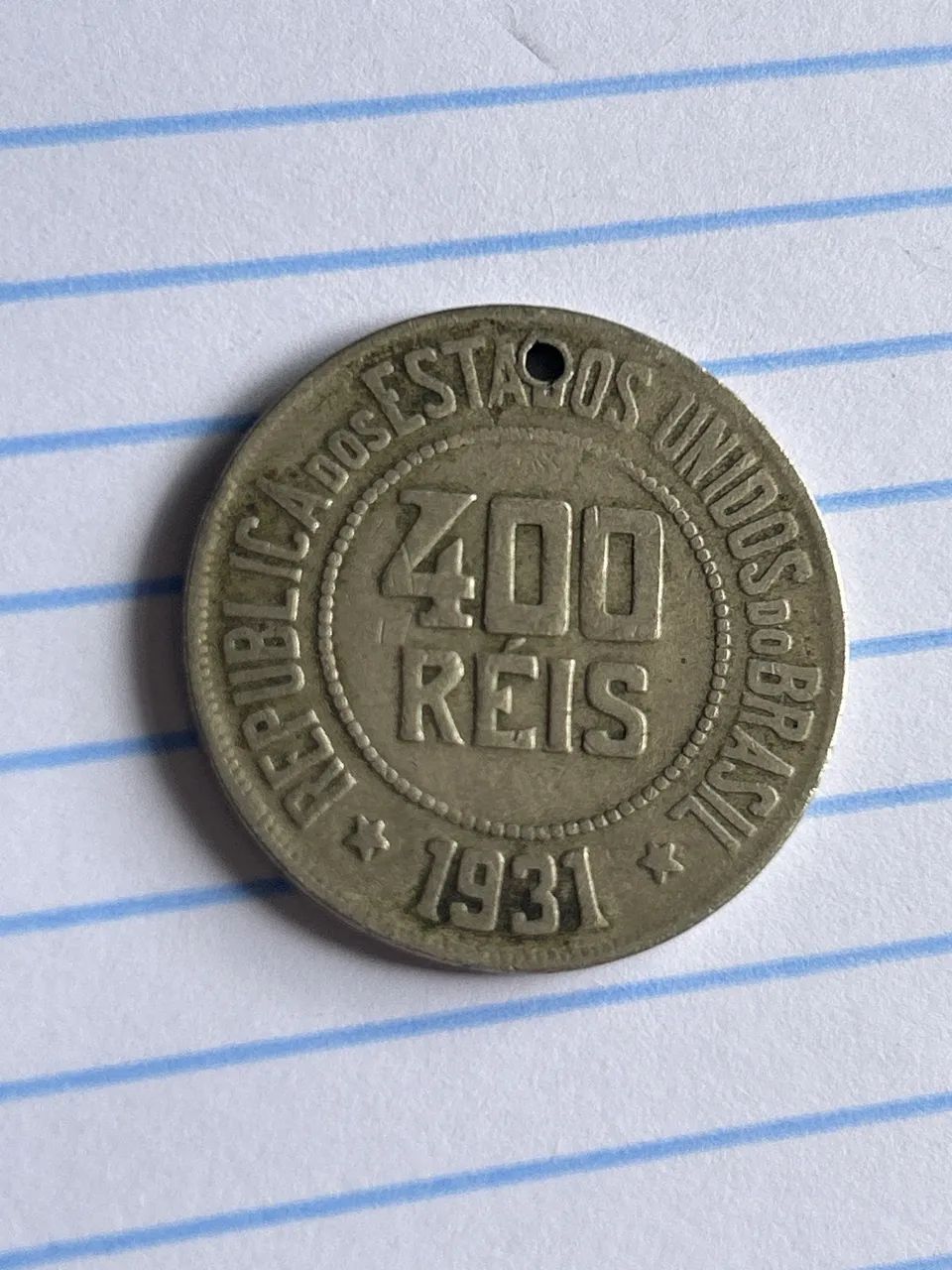 Moeda 400 réis 1931