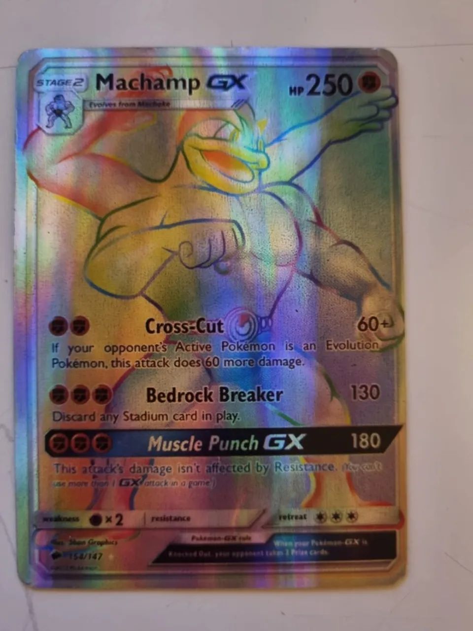 Carta Pokemon - Machamp GX