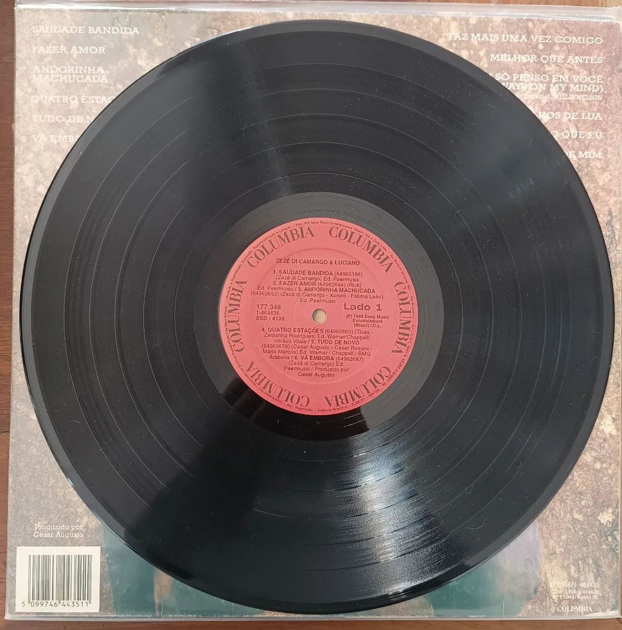 LP Zezé di Camargo é Luciano 1993 - Foto 3