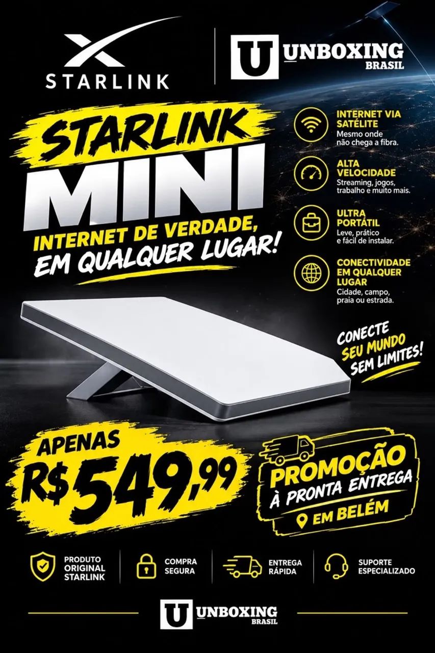 Antena Starlink Mini 