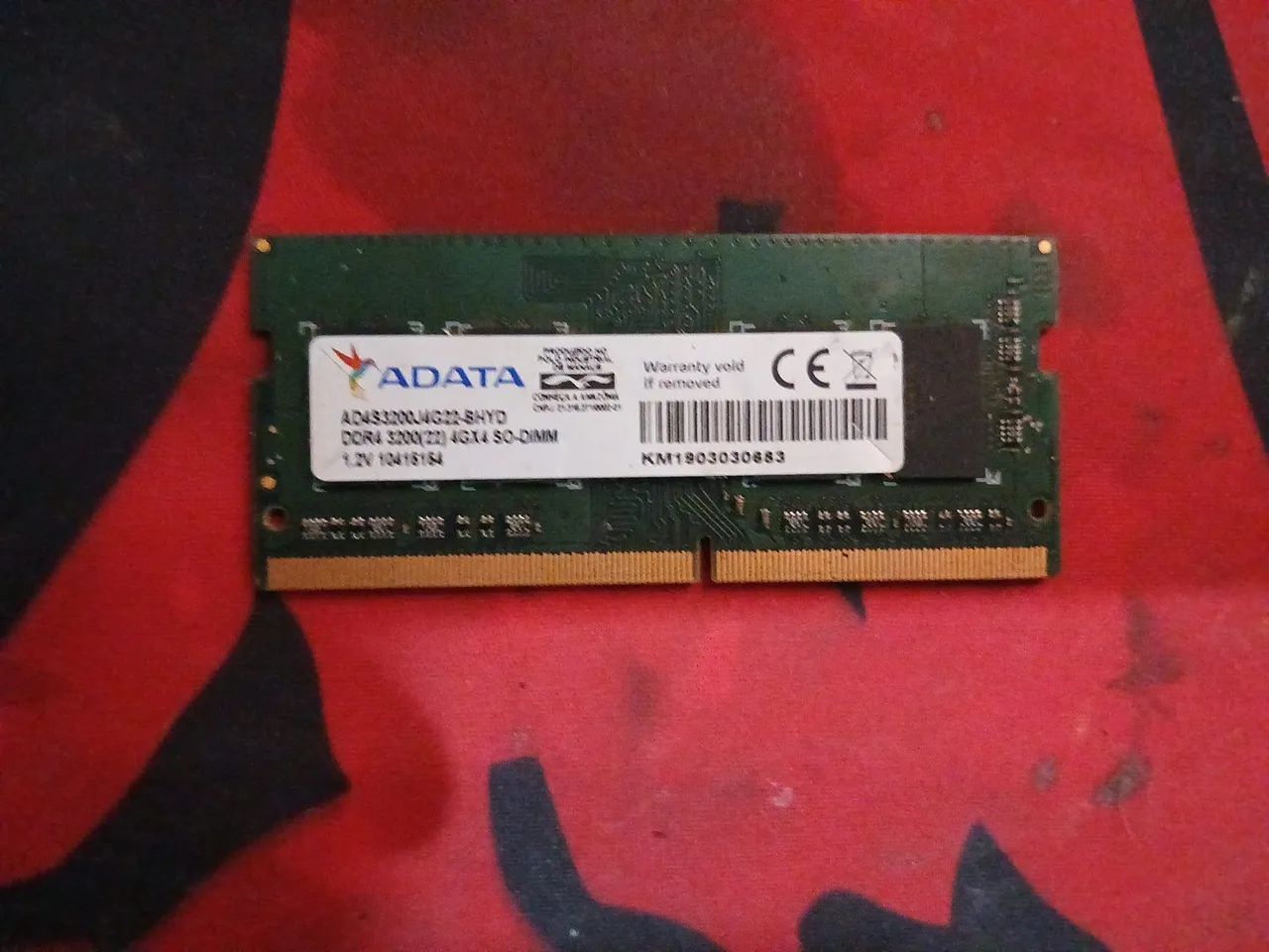 Memória RAM ADATA 4GB DDR4 3200MHz Notebook - Foto 2