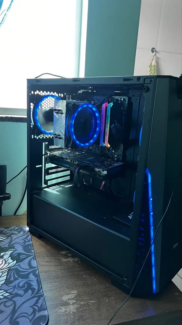 Setup Gamer Completo/Troco em Caixa Residencial  - Foto 2