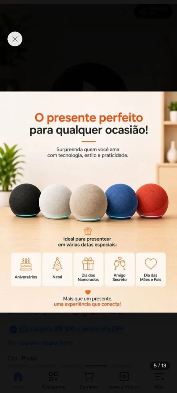 Caixa de som Bluetooth Alaxe - Foto 2