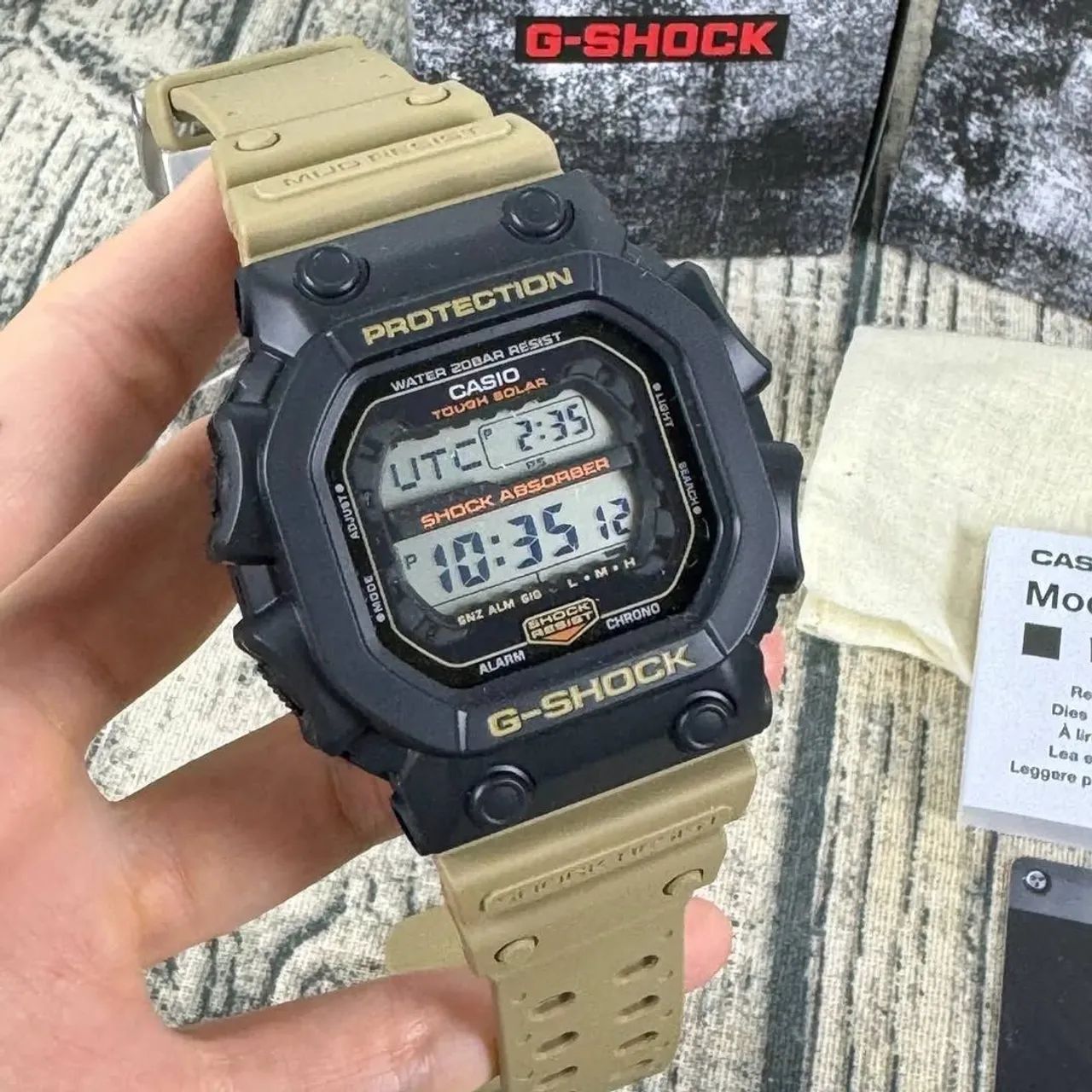 g shock solar