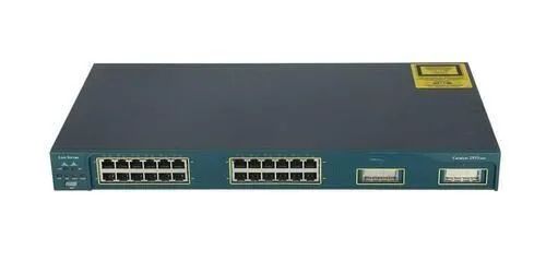 Switch cisco 24 portas+ 02 Gbic -48 DC 