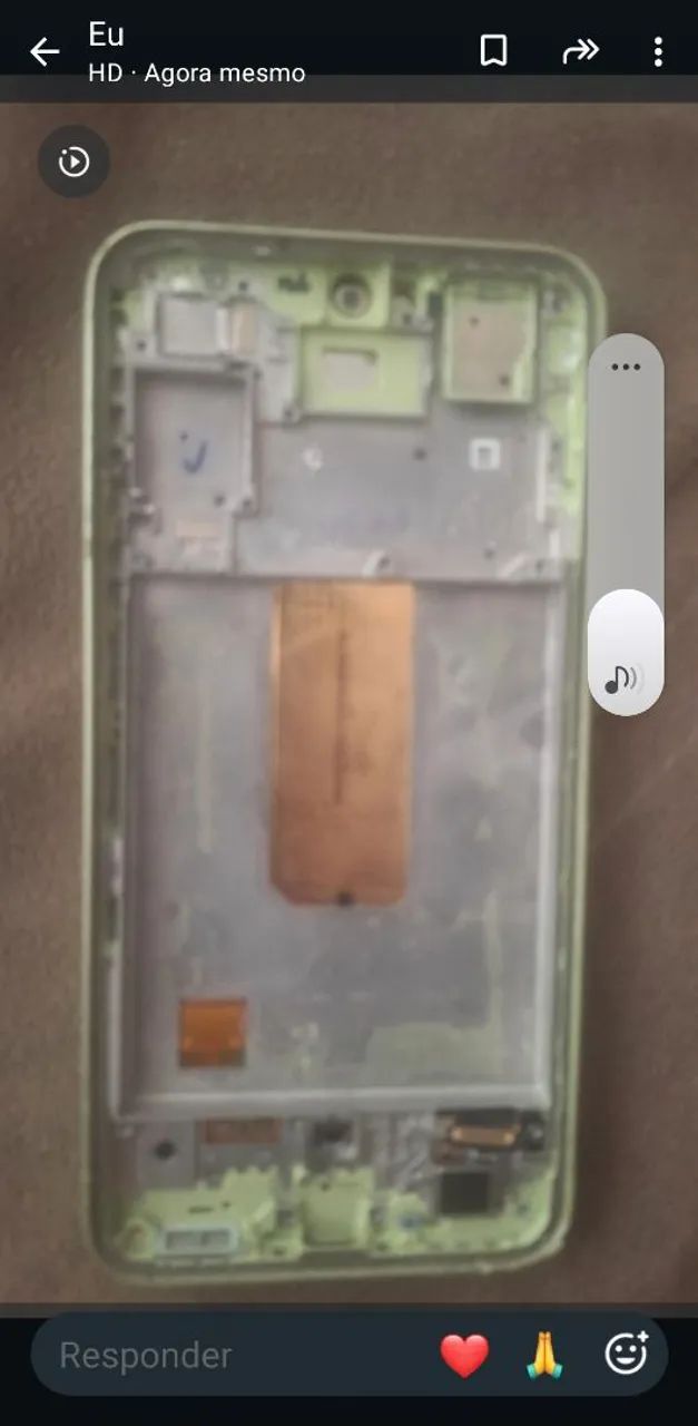 Chassi e tela Samsung a54