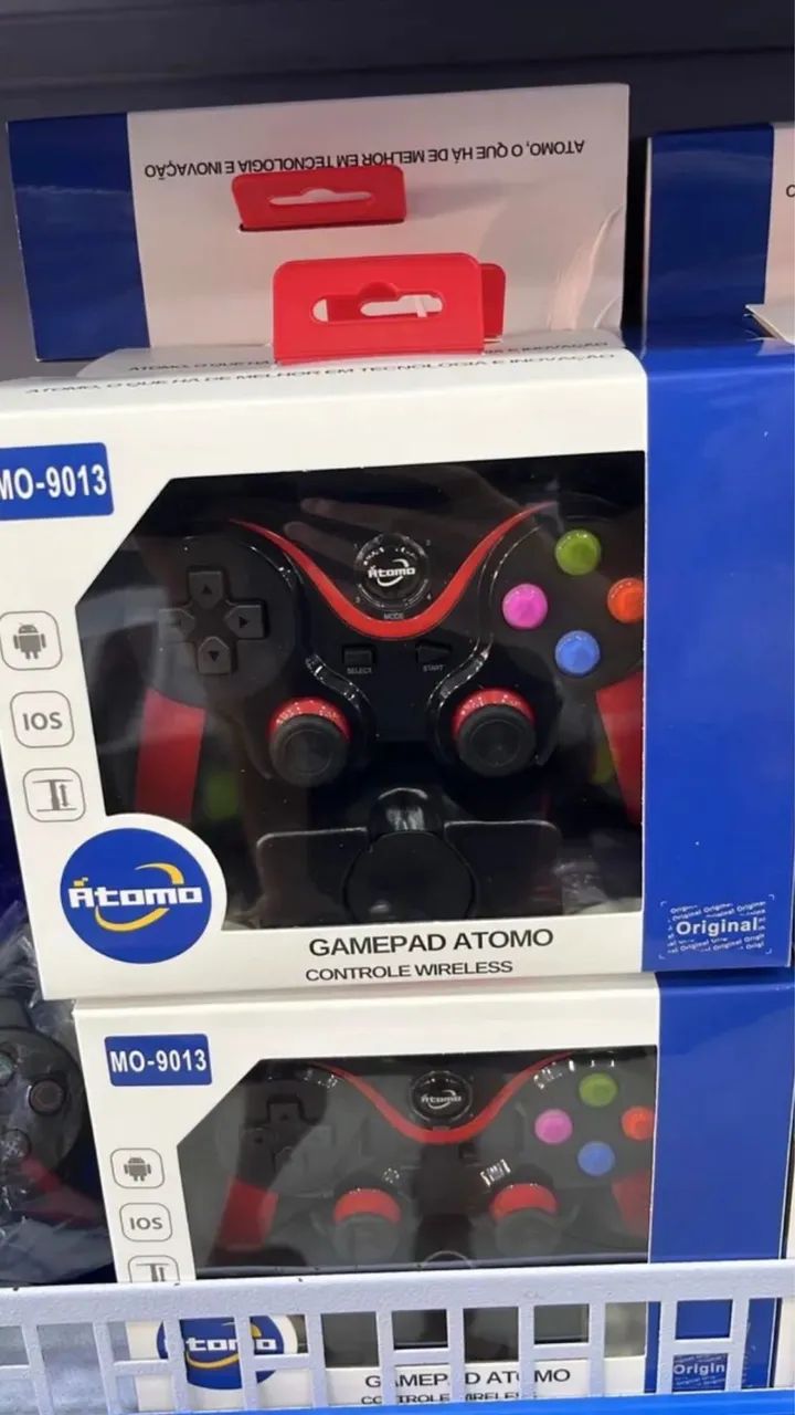 Controle Gamepad bluetooth  Atomo  - Entrega Rápida!!!