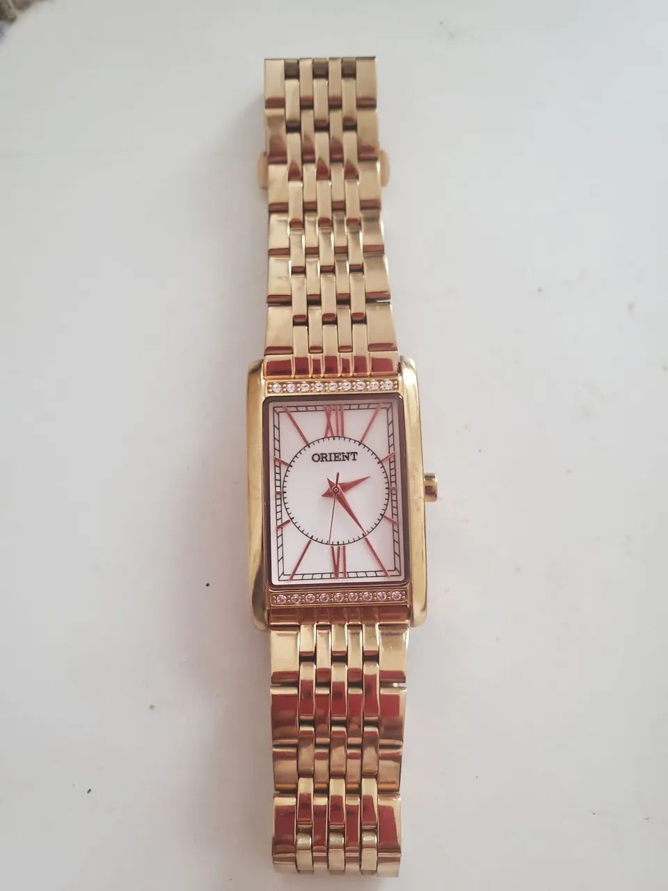 relógio feminino Orient dourado