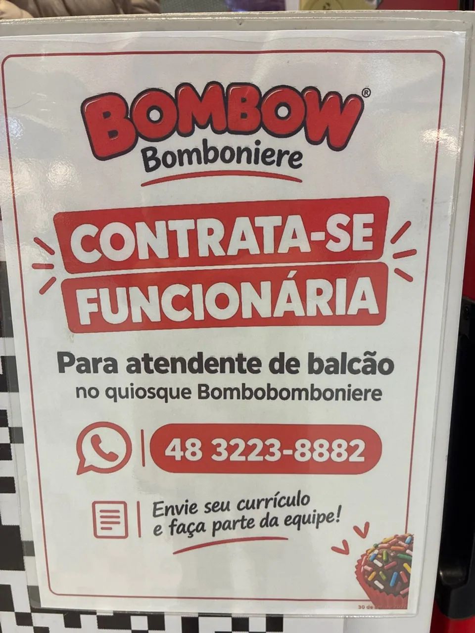 Vaga de emprego 
