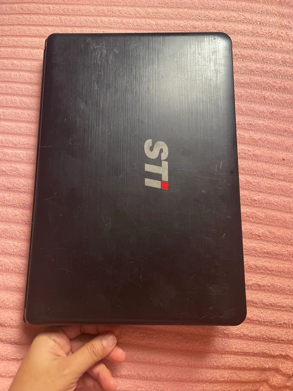 Notebook para retirada de peças