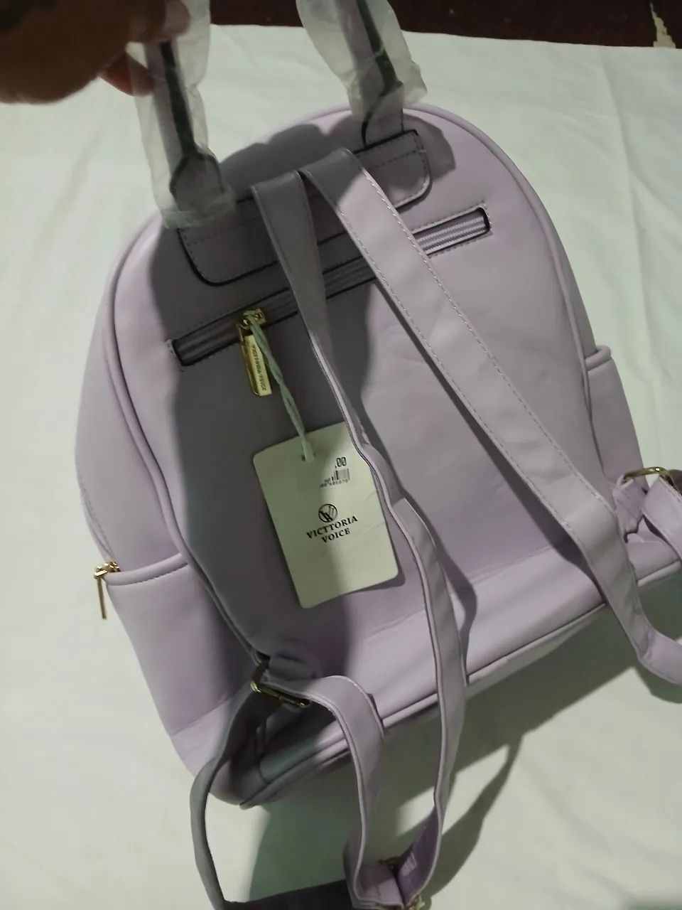 Mochila social lilás  - Foto 5