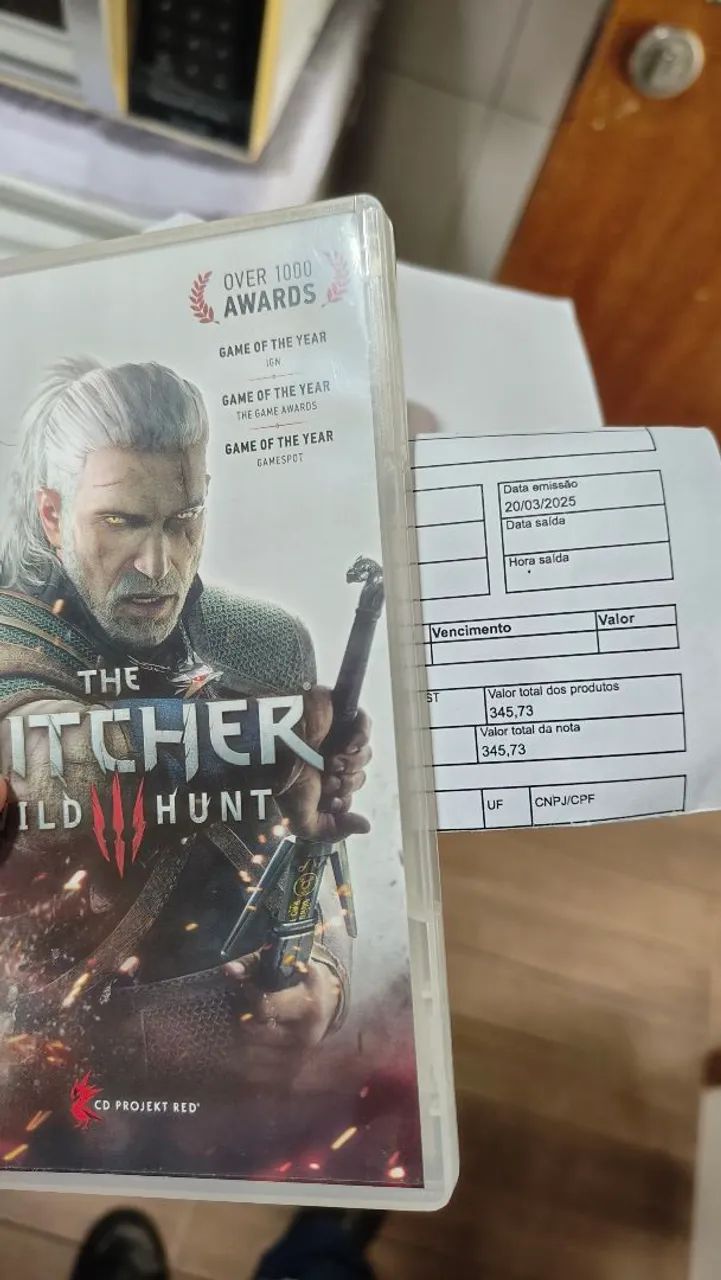The Witcher 3 Switch com Nota fiscal - Foto 2