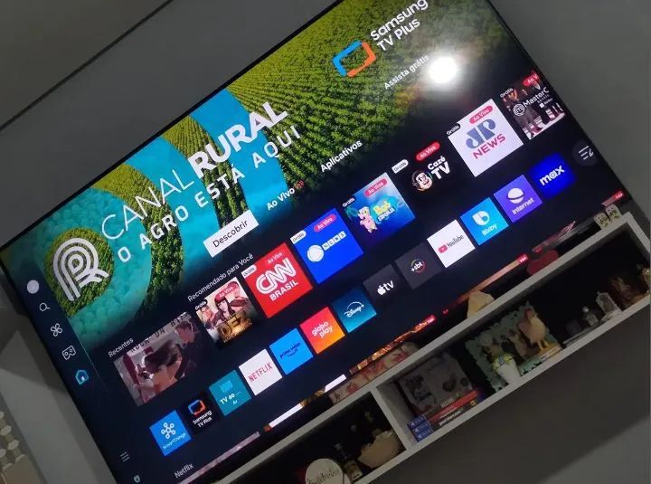 Smart TV 60? 4K UHD LED Samsung 60DU7700 - Foto 4