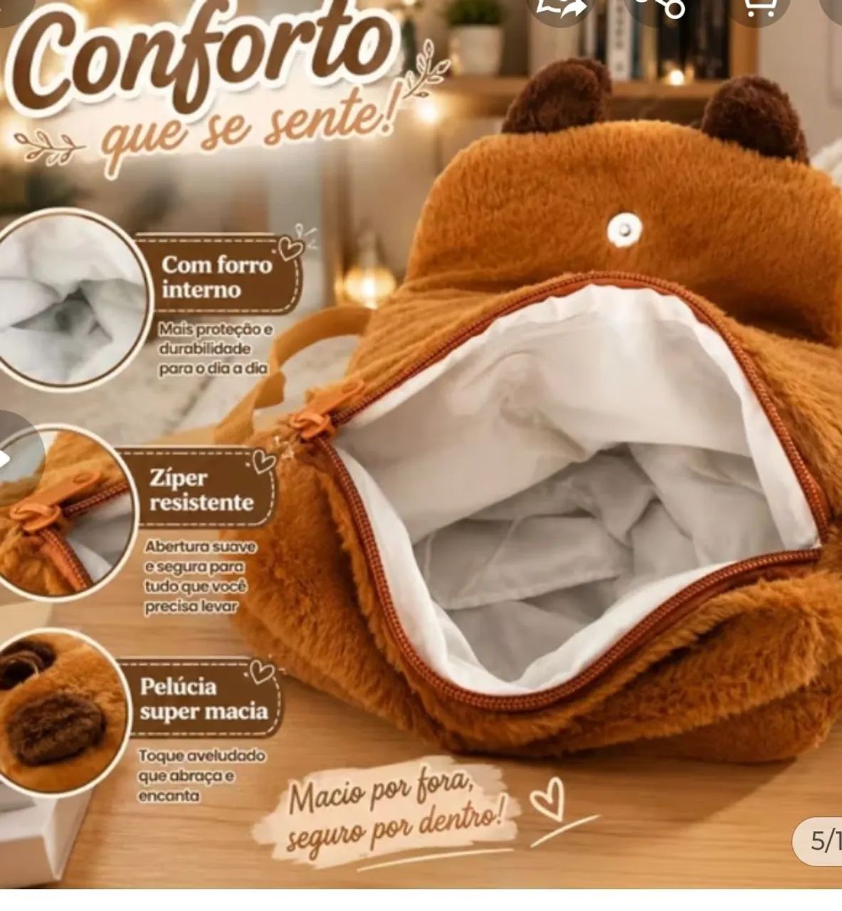 Mochila capivara  - Foto 2