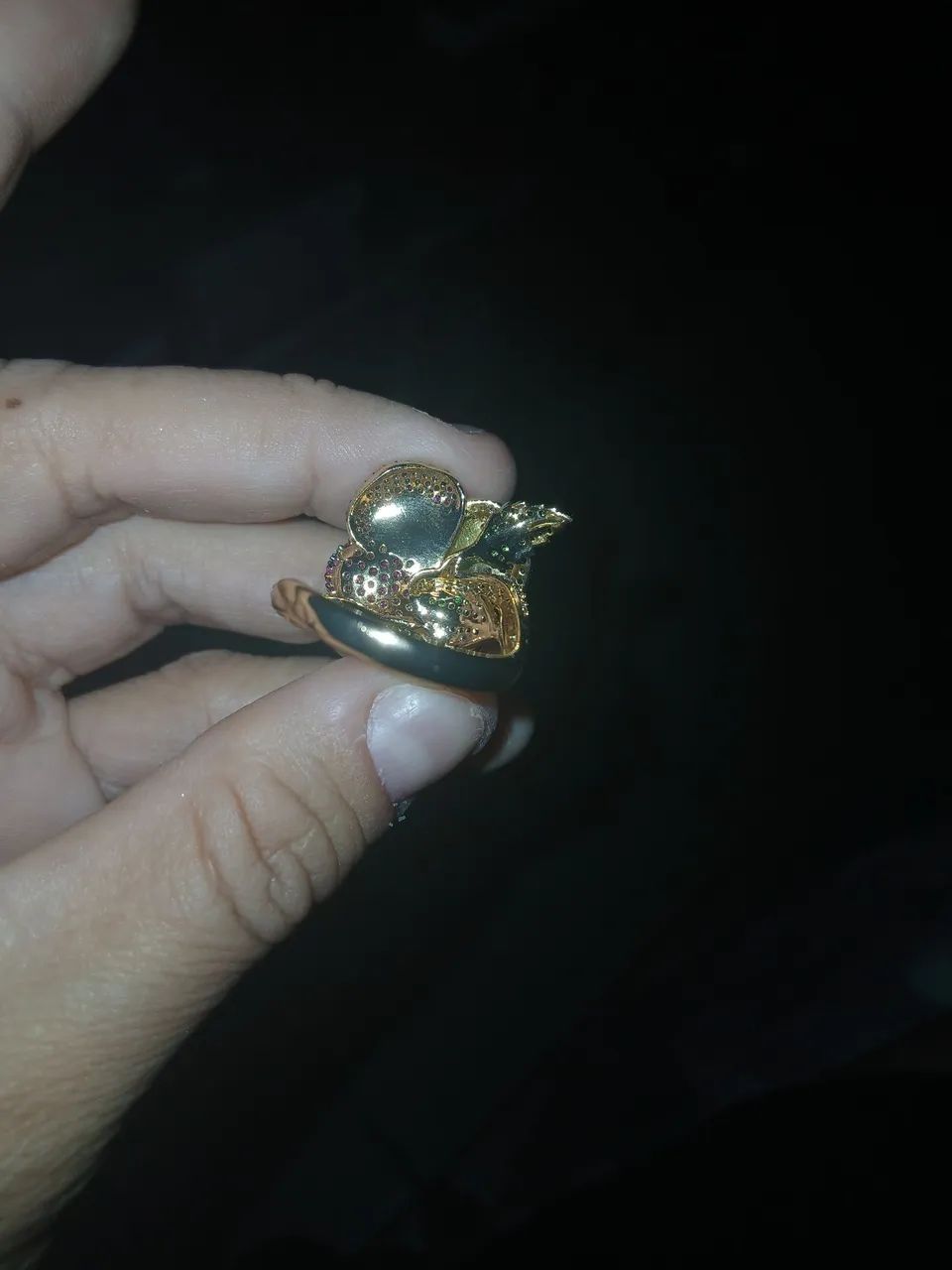 Semi anel de rosa lindo 60 reais  - Foto 4
